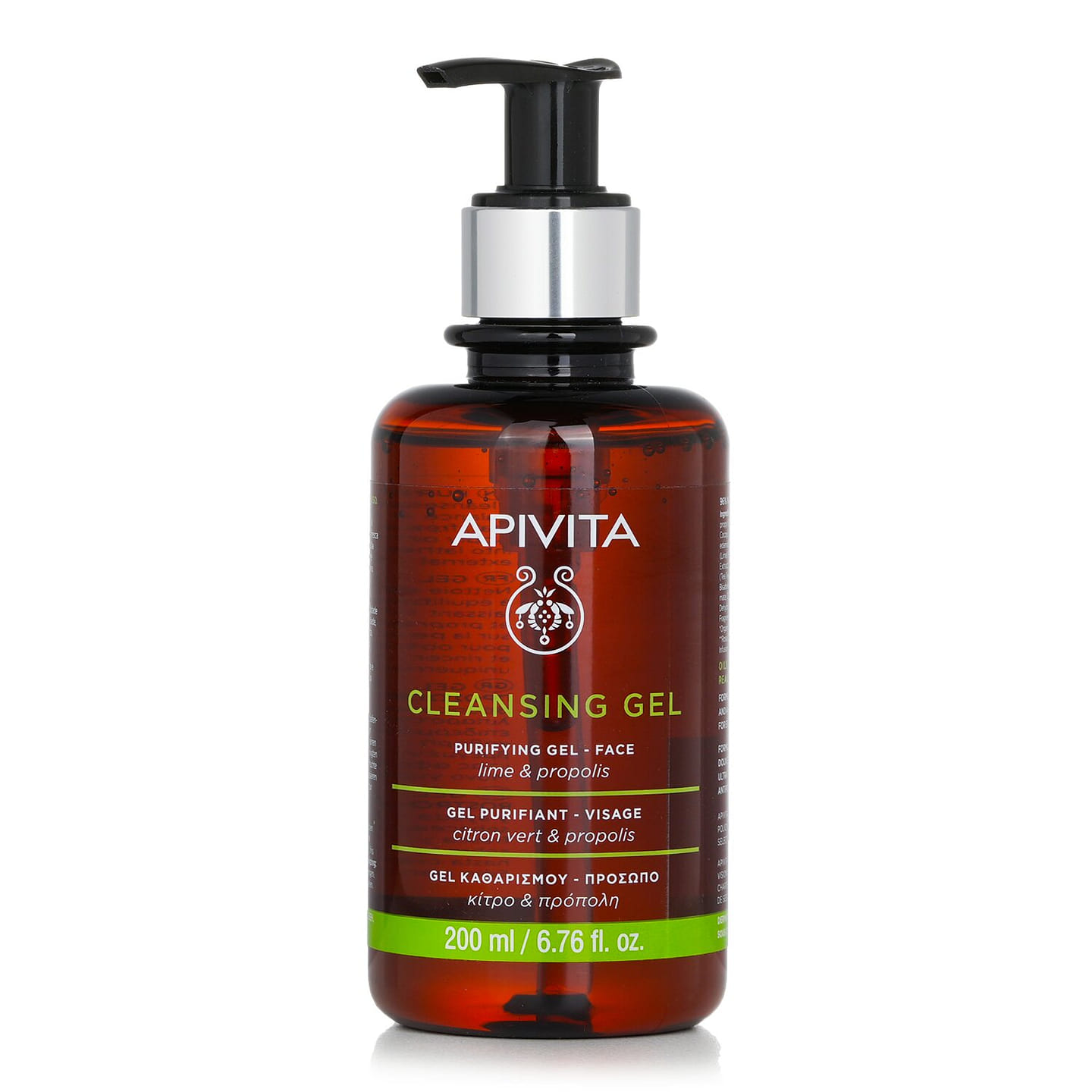 Apivita Purifying Gel With Propolis & Lime – For Oily/Combination Skin 200ml/6.8oz 200 ml
