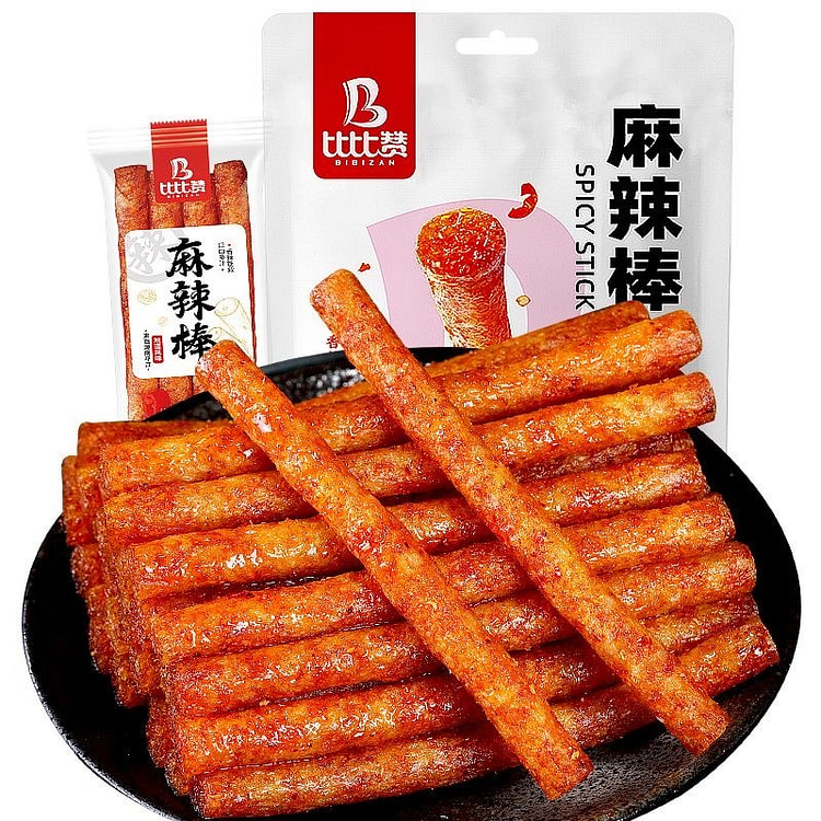 Bibizan Spicy Gluten Strips (Mala Flavor) 180g 180 g