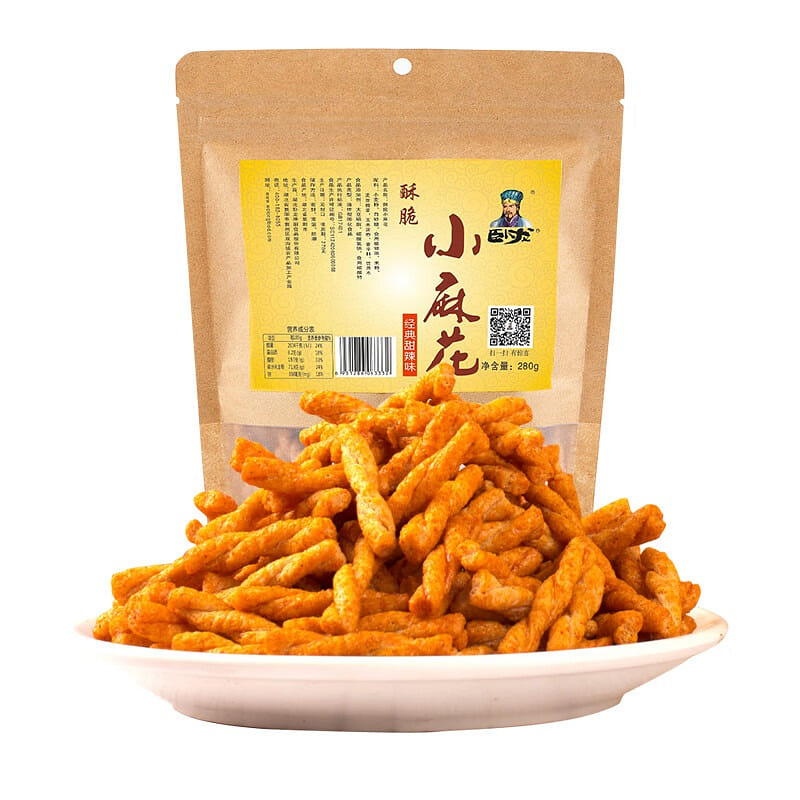 Small Twist Snack 280g (Sweet & Spicy Flavor) 280 g