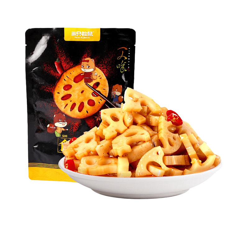 三只松鼠 脆藕新鲜香辣 150g*2 300 克
