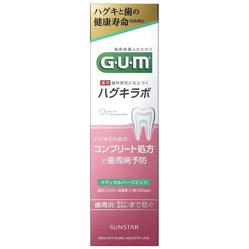 GUM 高氟 牙膏 草本薄荷 85g 1 份