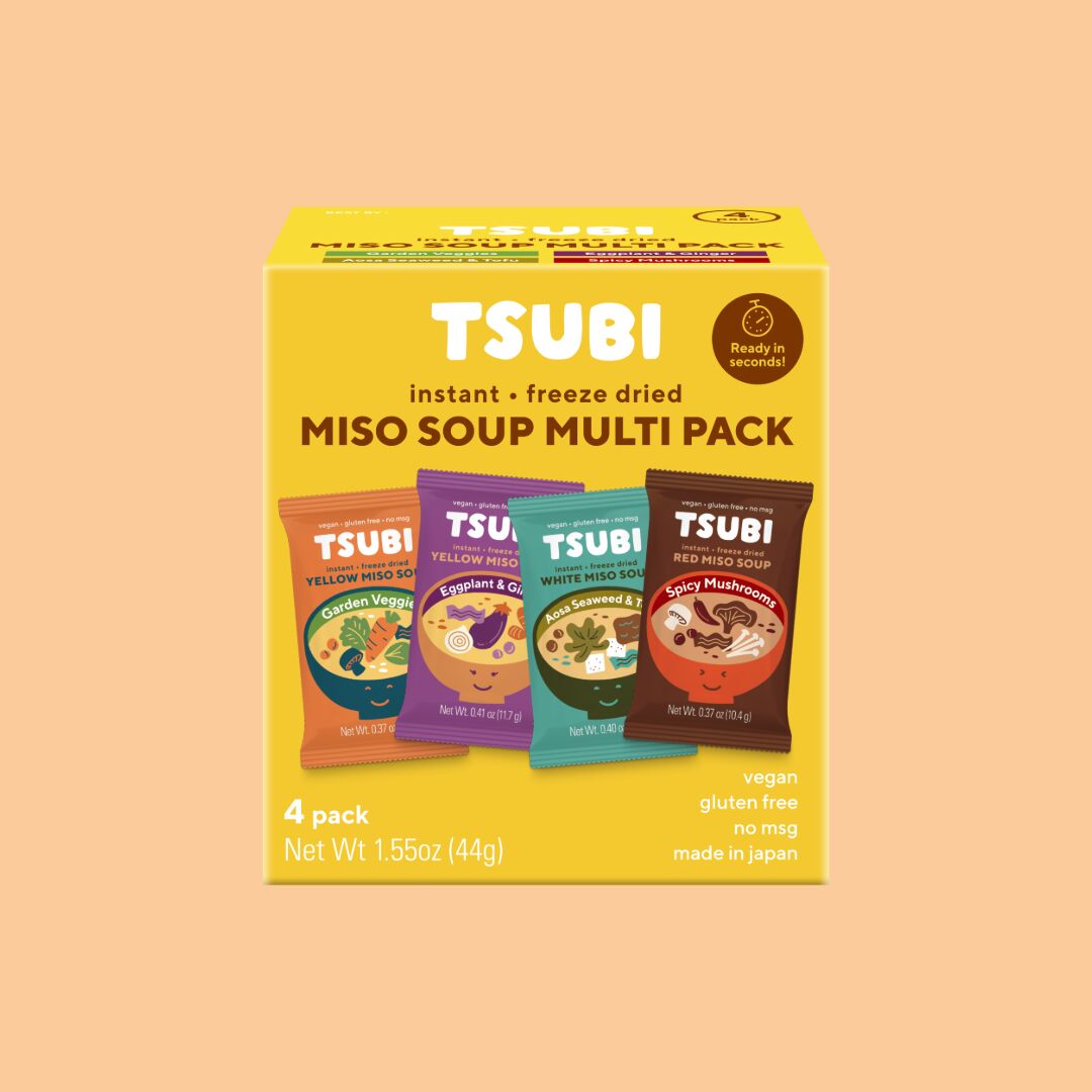 Tsubi Multi Pack - 4 Flavors in One -Pack of 4- 1 hộp