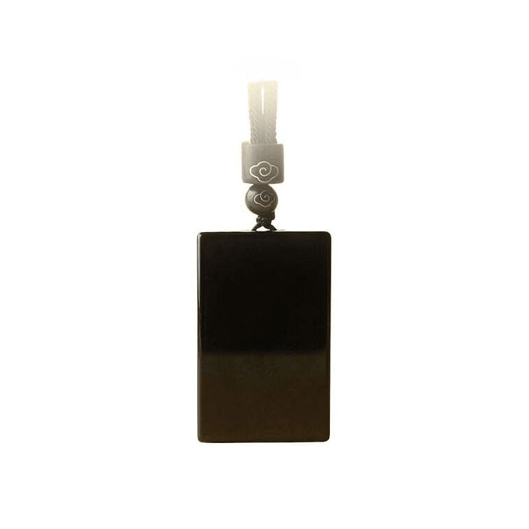 Putuo Mountain Obsidian No Matter Pendant 40*25mm 1 box