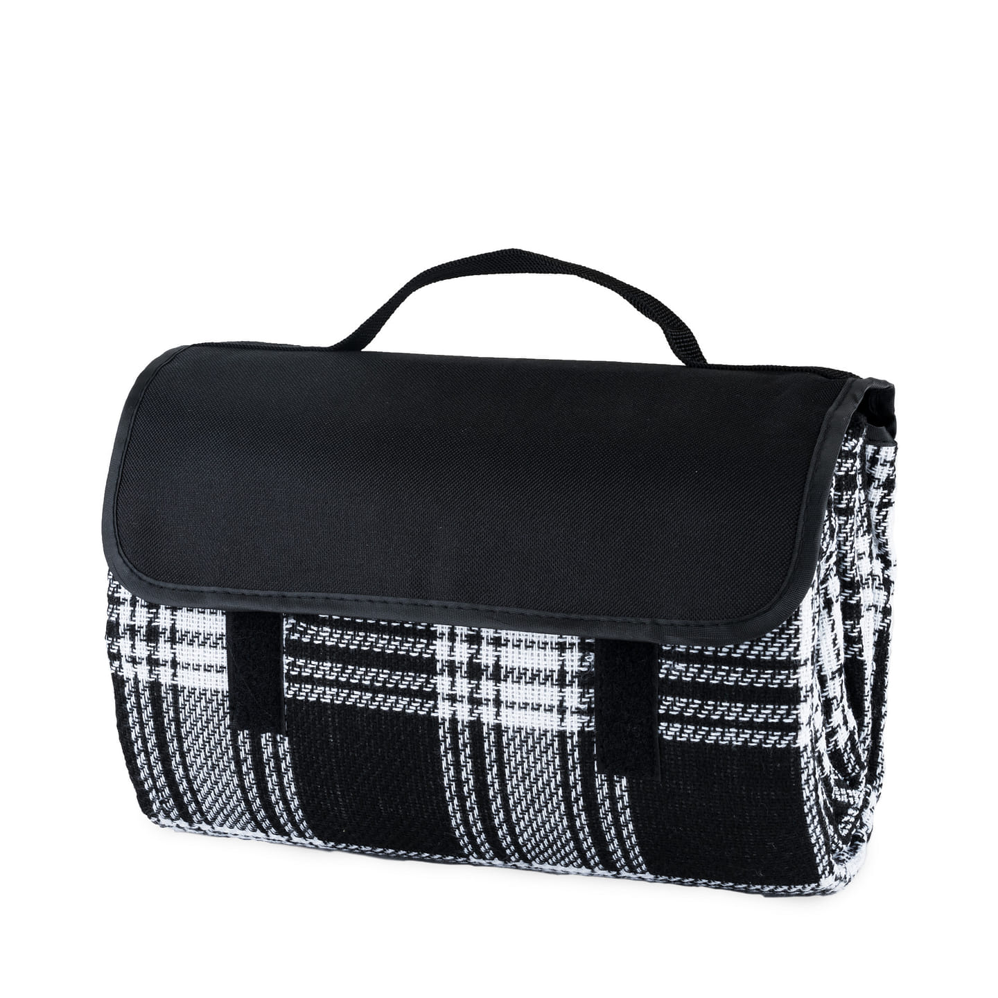 Dine™ Picnic Blanket in Black Plaid by True 1 each