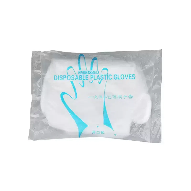 Disposable Thickened Clear Gloves 100 pieces 1 pack