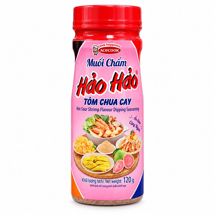 Hao Hao Hot-Sour Shrimp Flavor Dipping Salt 120 g