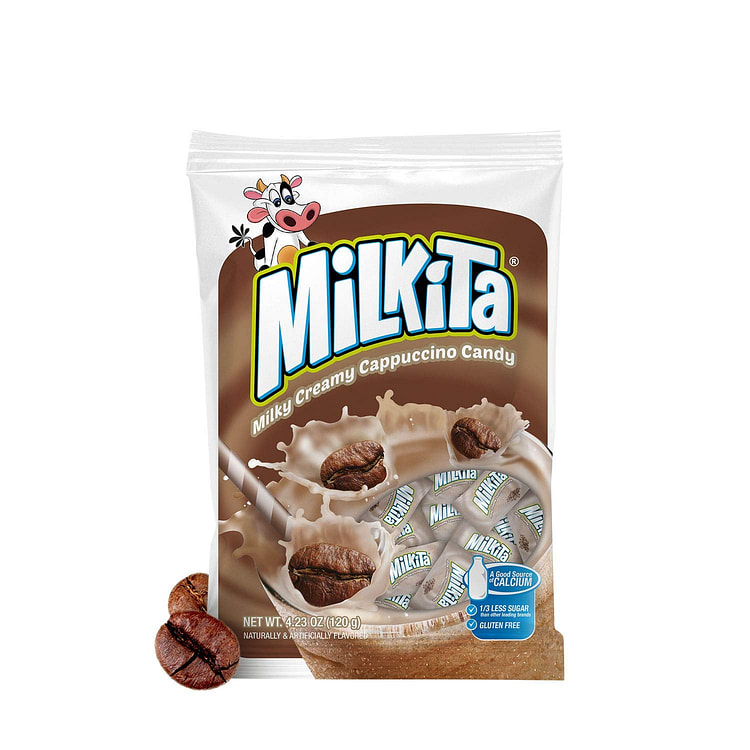Milkita 卡布奇诺糖果 4.23 盎司
