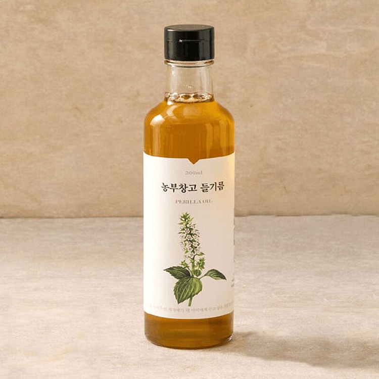 农布斯韩国冷榨紫苏油 180 毫升
