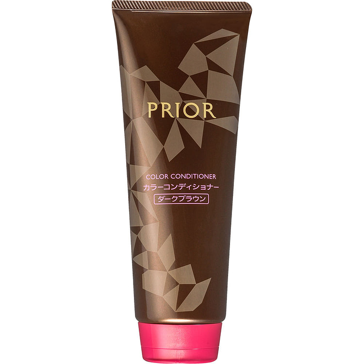 Dầu xả nhuộm màu Shiseido Prior Color Conditioner N màu nâu đậm 230g 1 phần