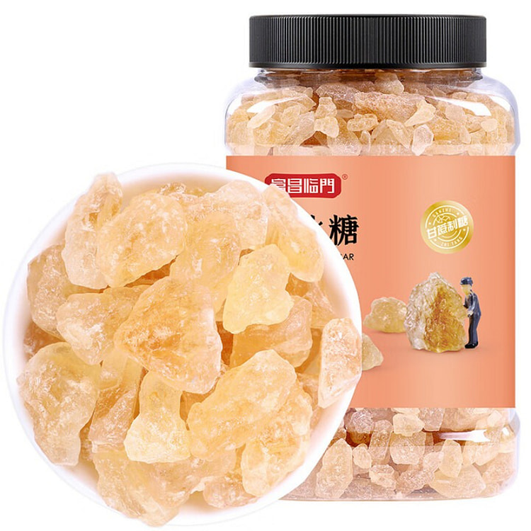 Small - Grained Yellow Rock Sugar 1000g*1 Can 1000 g