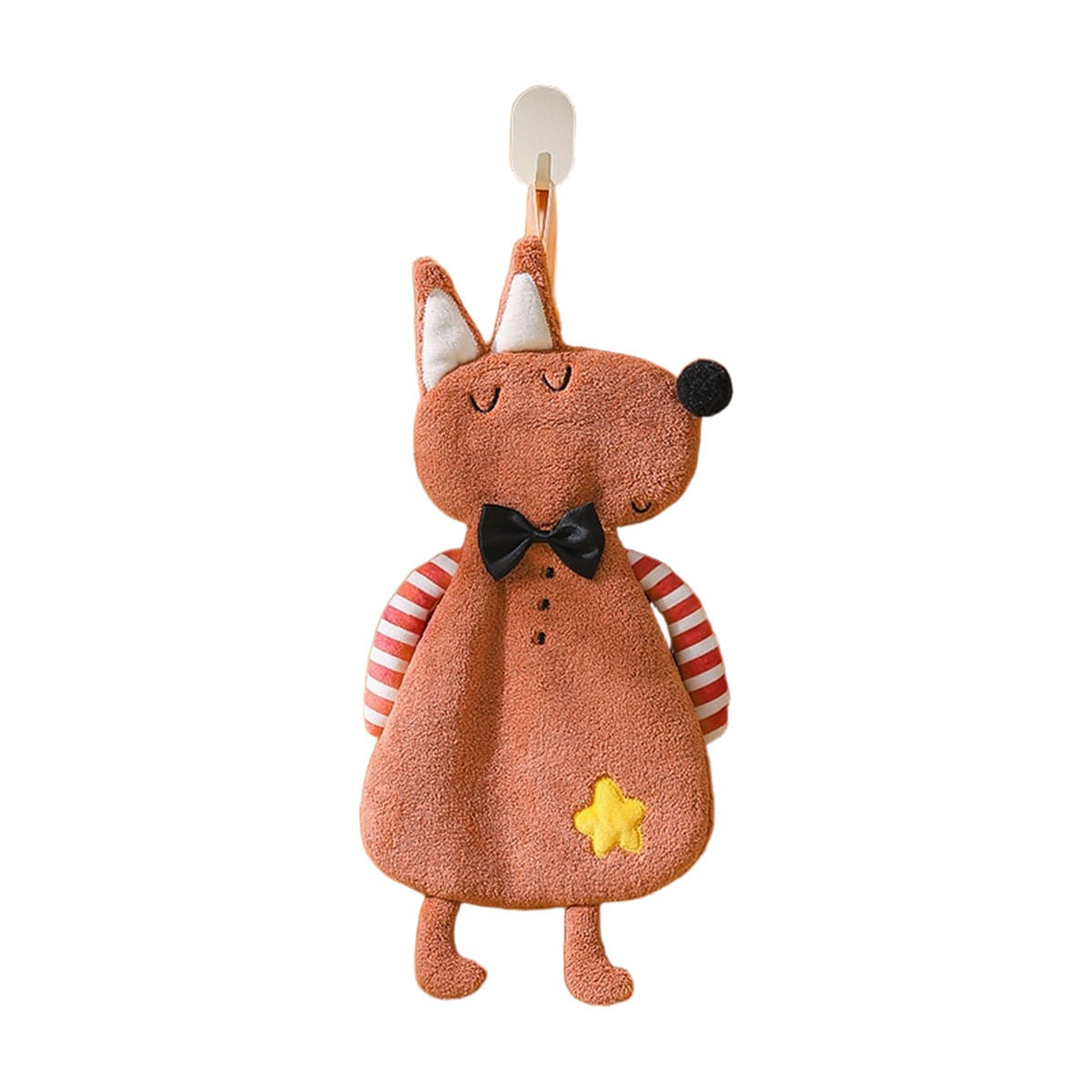 Cute animal hand towel that absorbs water Fox F 1 each
