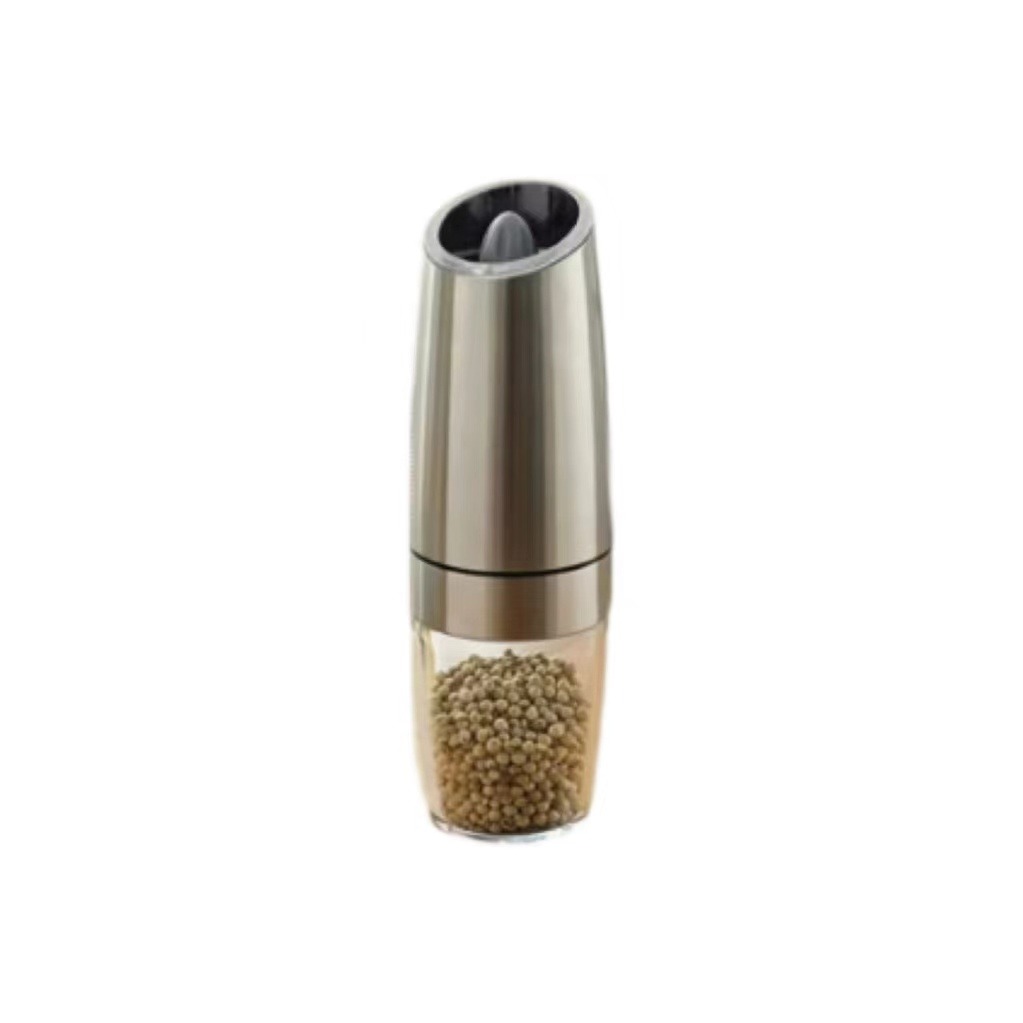 Electric Black Pepper Grinder Black Pepper Peppercorns Sea Salt Gravity Sensor 1 count