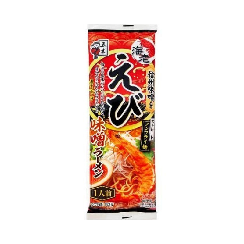 Itsuki Foods Shrimp Miso Ramen 120g 1 each