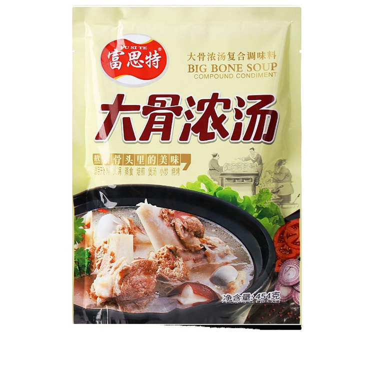富思特 大骨浓汤粉骨汤粉调味料包 454g*1袋