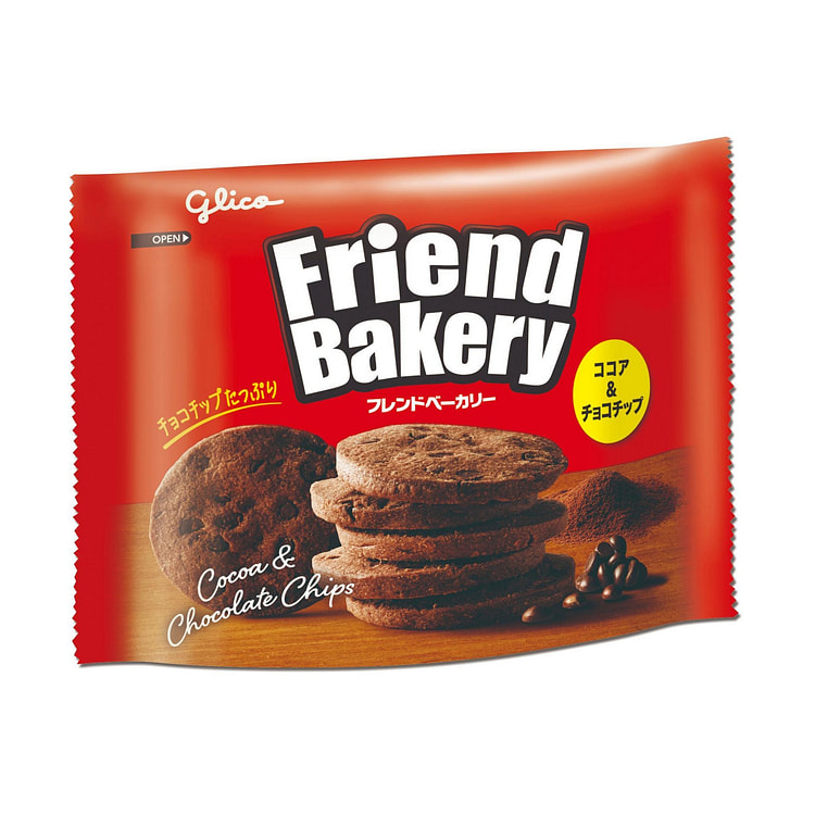 Glico Friend Bakery Cocoa & Chocolate Chip Cookies