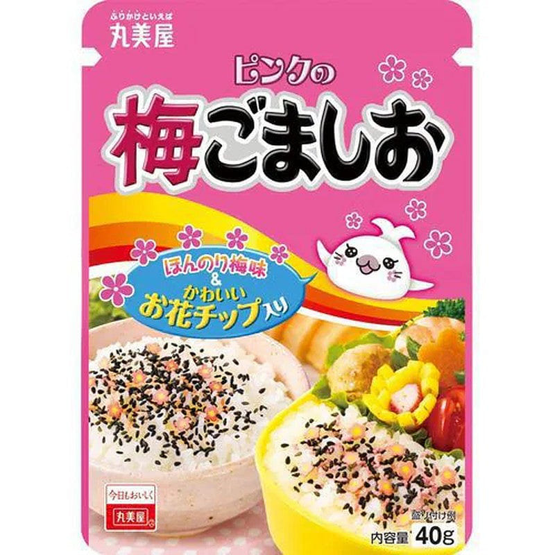 Marumiya Pink Plum Sesame Salt NP 40g 1 each