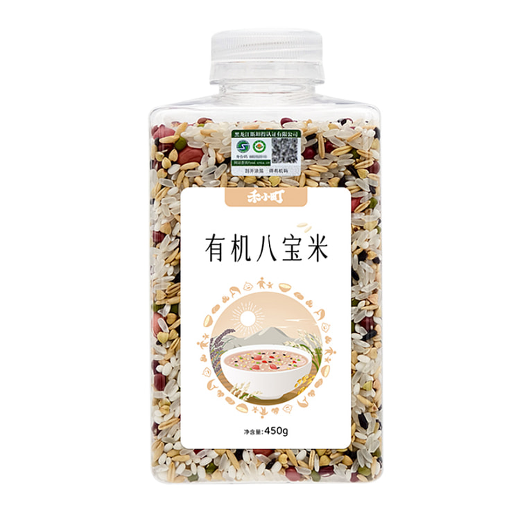 禾小町 有机八宝米450g*1瓶