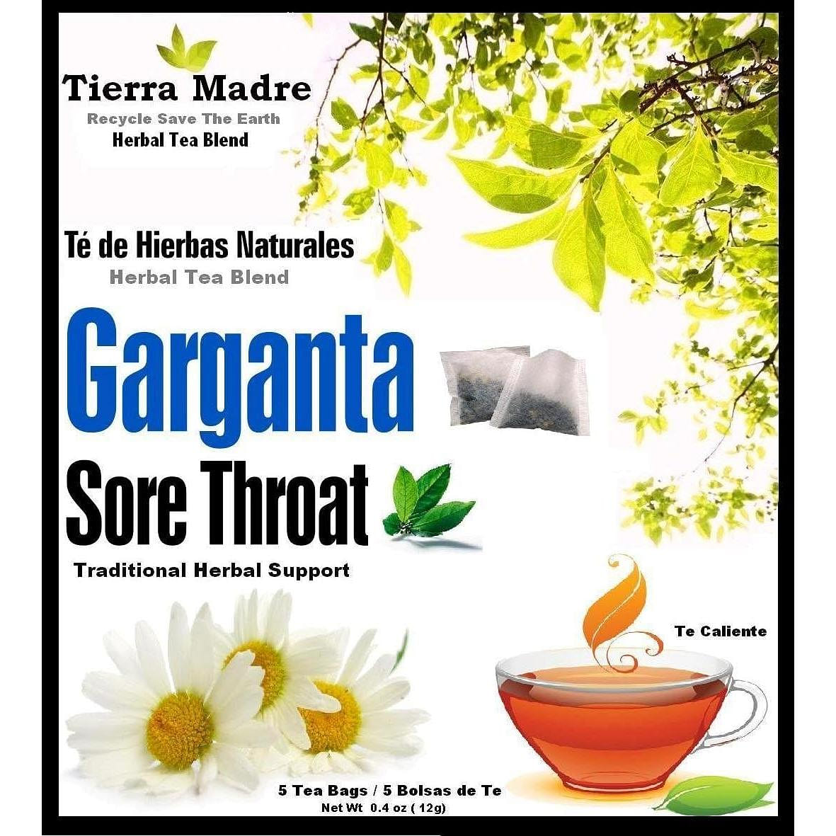 Tierra Madre Garganta Tea 100 g