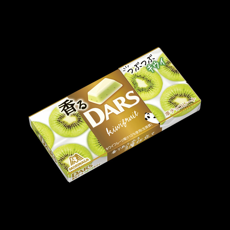 森永DARS巧克力 奇异果味 12颗