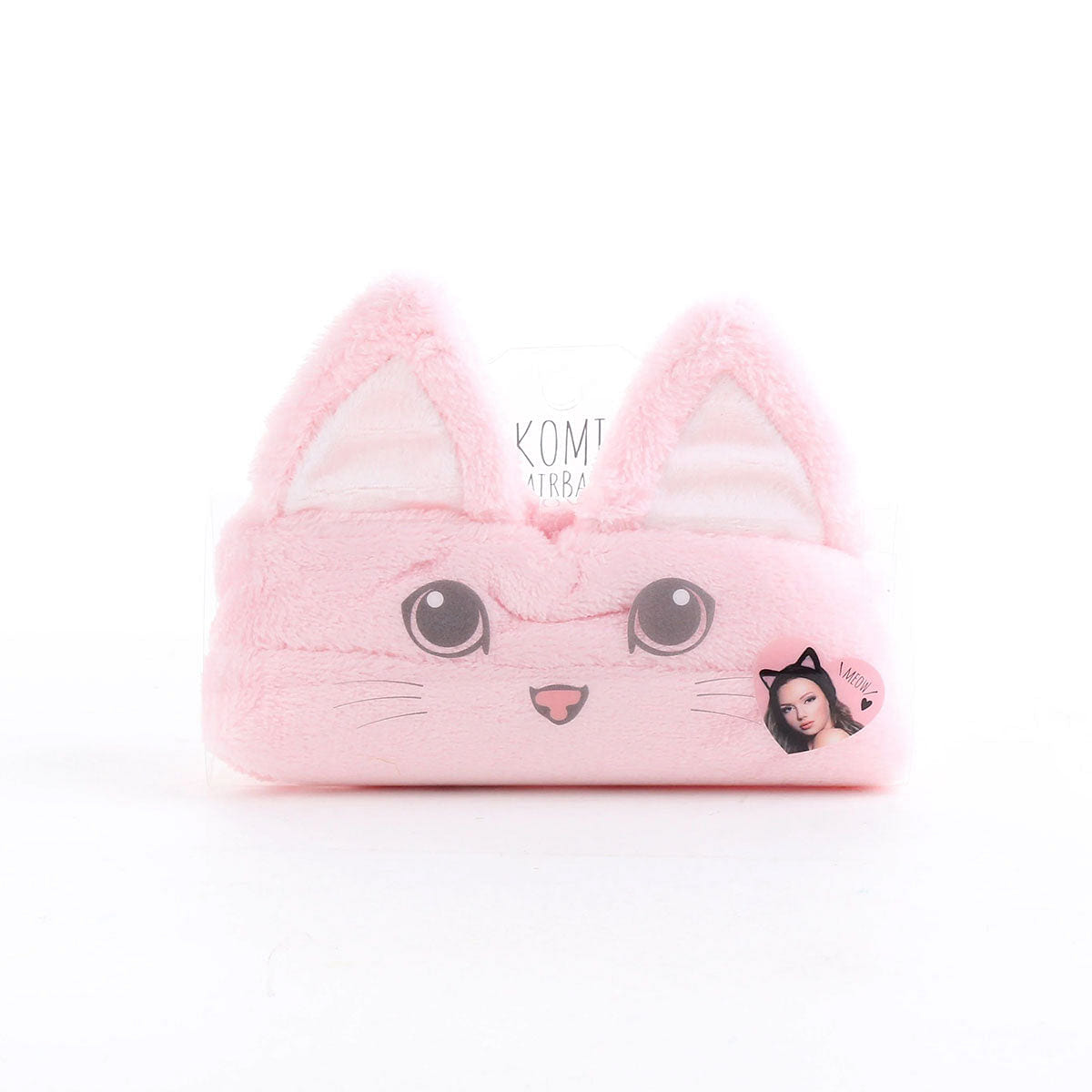 Oheya Necomimi Hairband Headband #Pink 1pcs 1 count