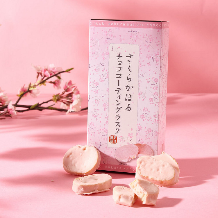 樱花香巧克力面包干