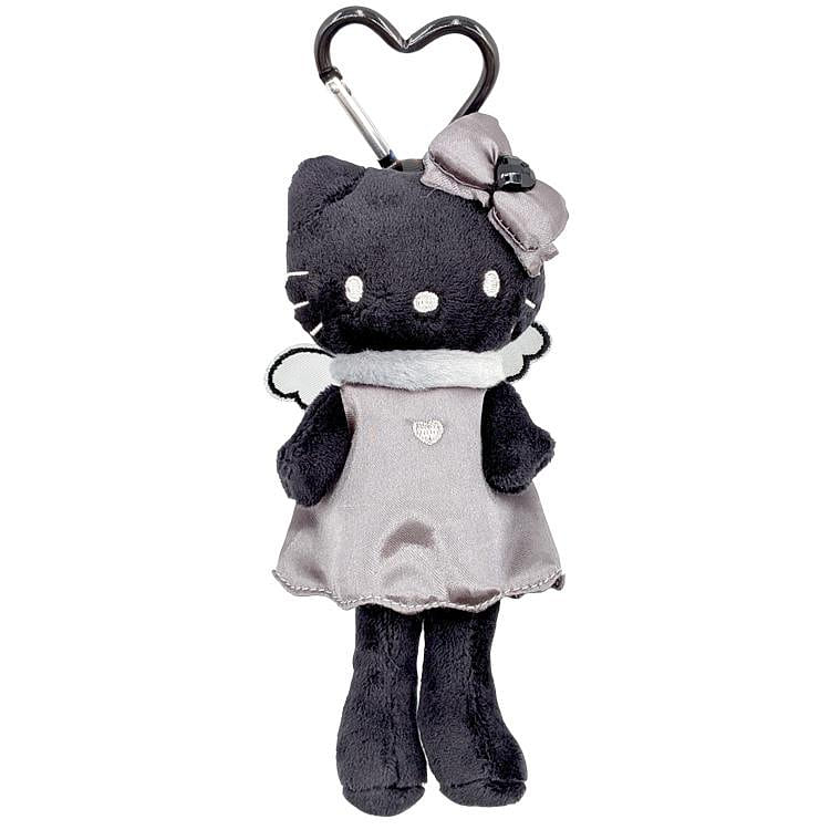 Sanrio Long Leg Kitty Plush Charm BlackAngel 1 each
