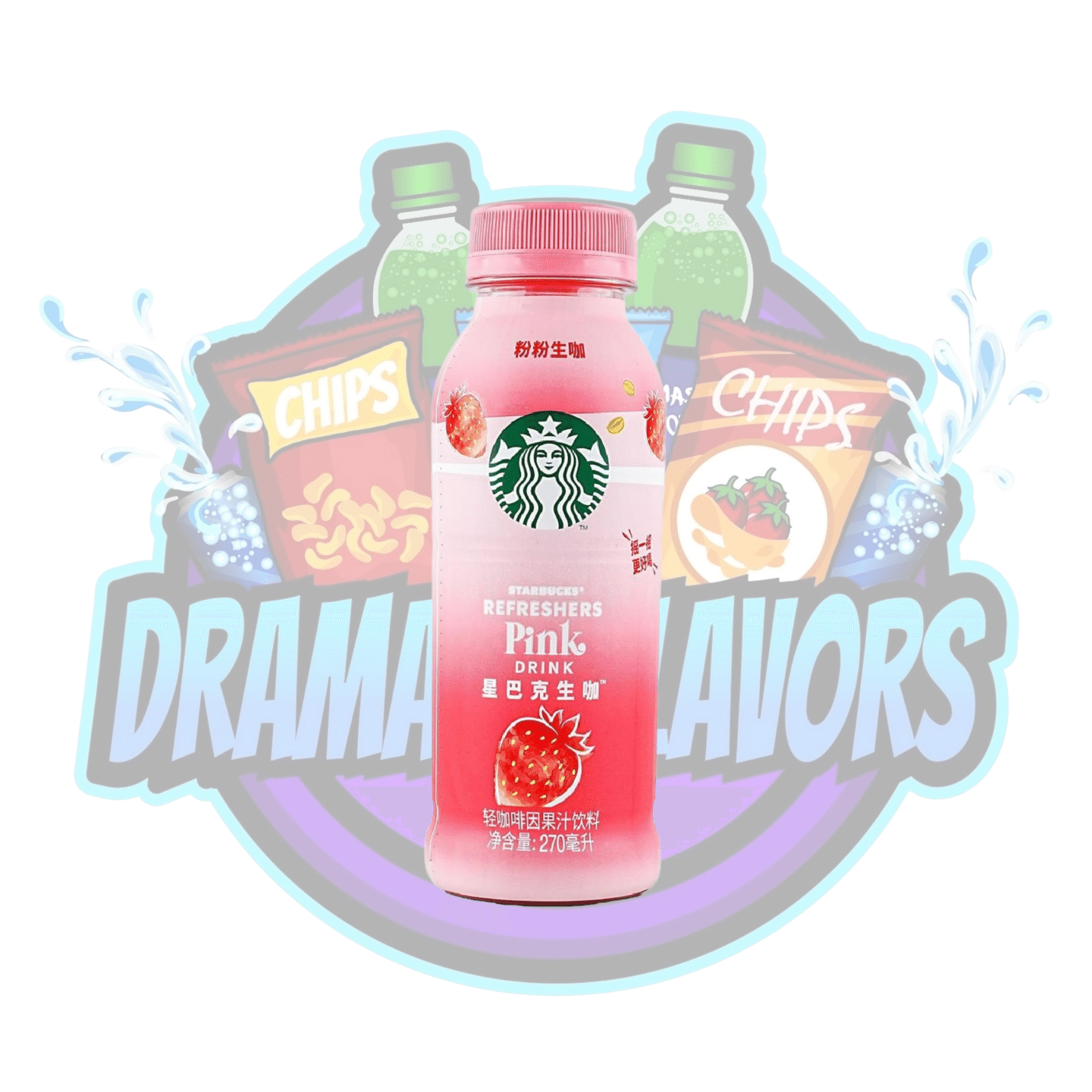 Starbucks Pink Refresher 1 each