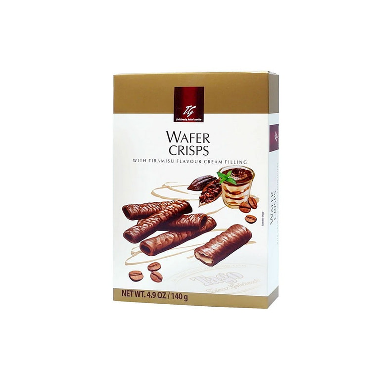 TAGO 提拉米苏风味夹心脆饼干140g 1 盒