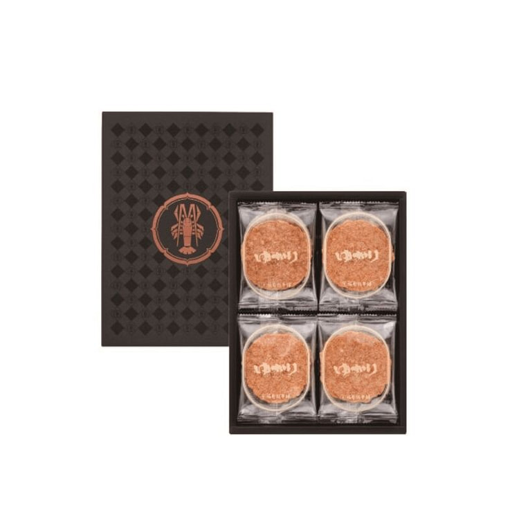 Sakakado Main Store Yukari Shrimp Crackers 12pcs 1 box