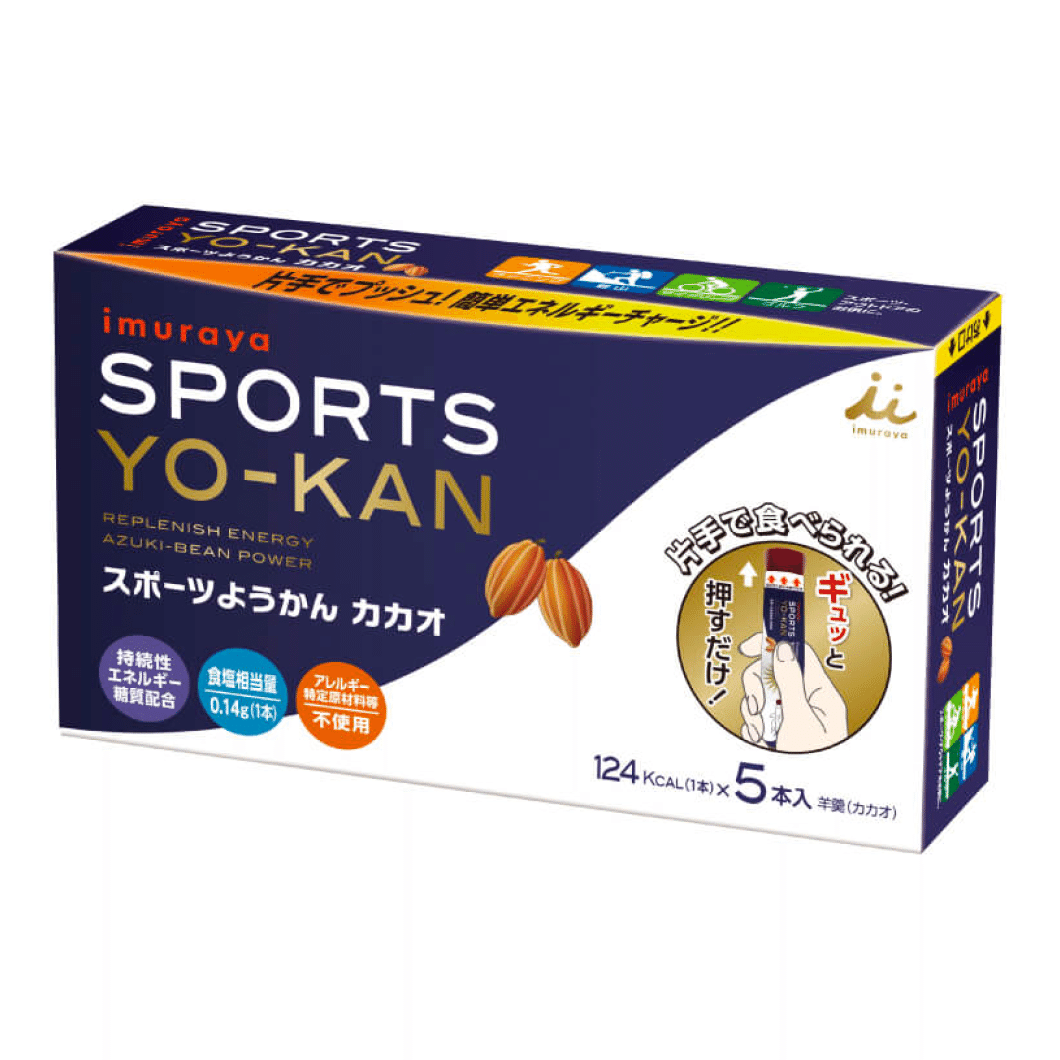 Imuraya 5 pieces Sports Yokan Cacao 1 box