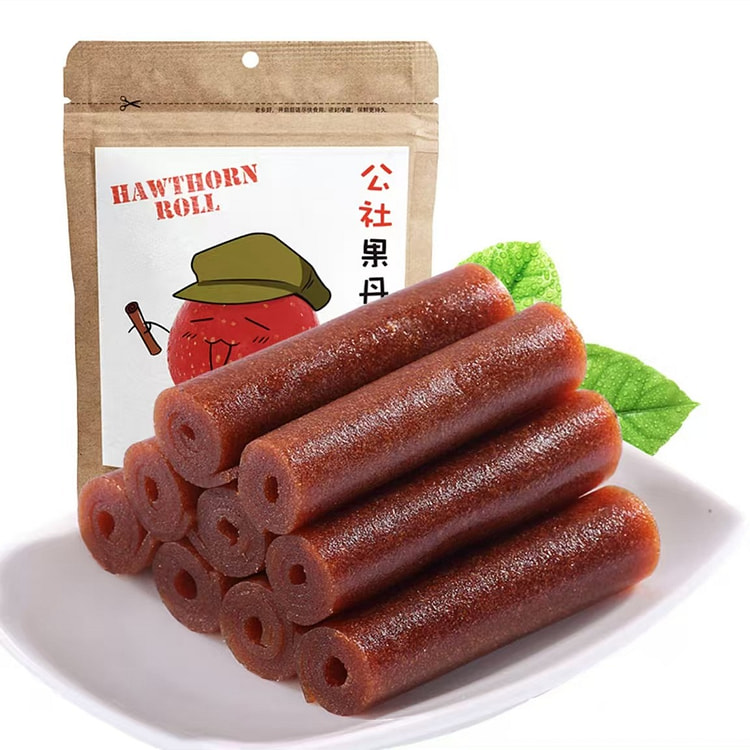 沂蒙公社  0添加剂果丹皮 山楂卷蜜饯零食果干