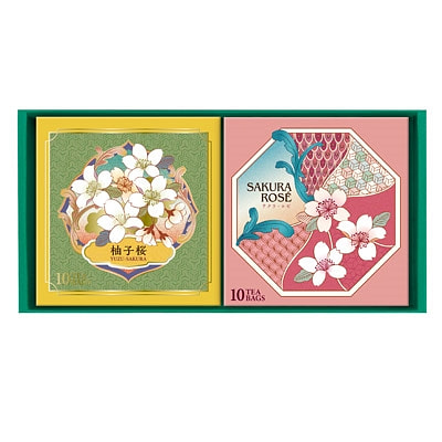 绿碧茶园 樱花 柚子&玫瑰红茶 礼盒 1 份