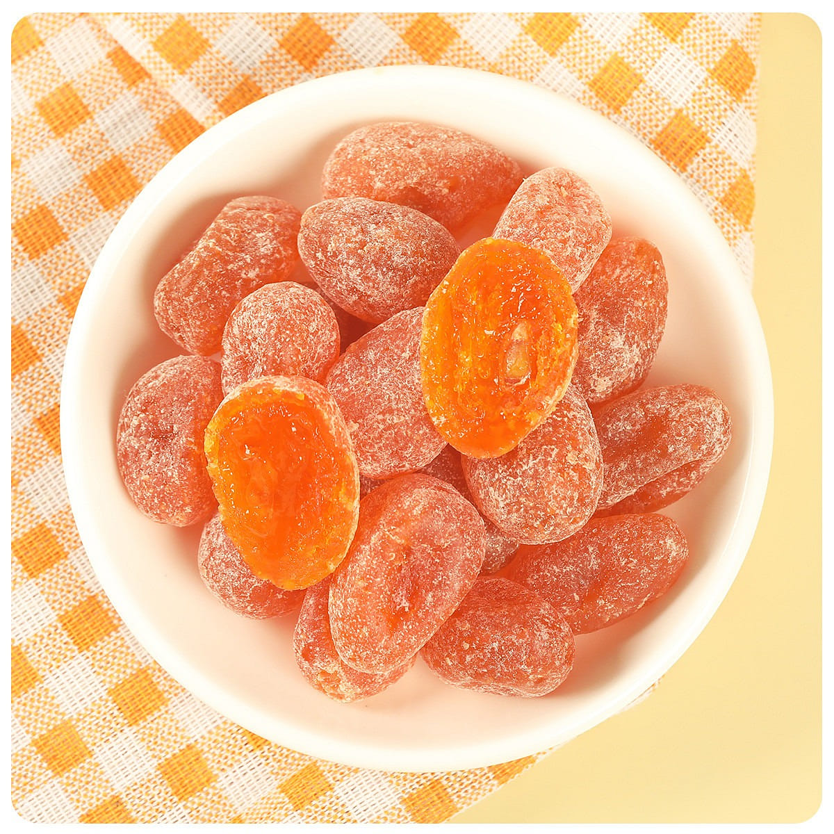 Hibiscus kumquat bag Tianshan snow orange cake candied water tea Kumquat dry sna 250 g
