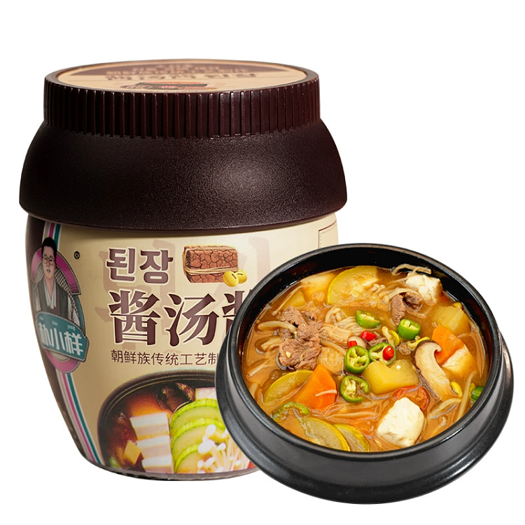 Pak sample miso soup sauce Authentic Korean miso sauce for Korean miso soup