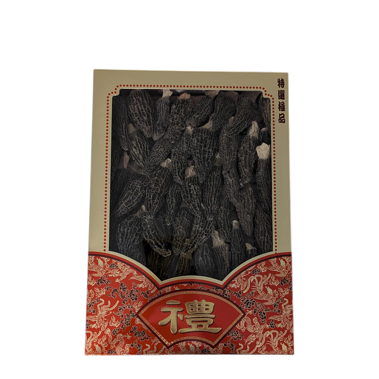 玉淋养生号 羊肚菌 120g 礼品盒