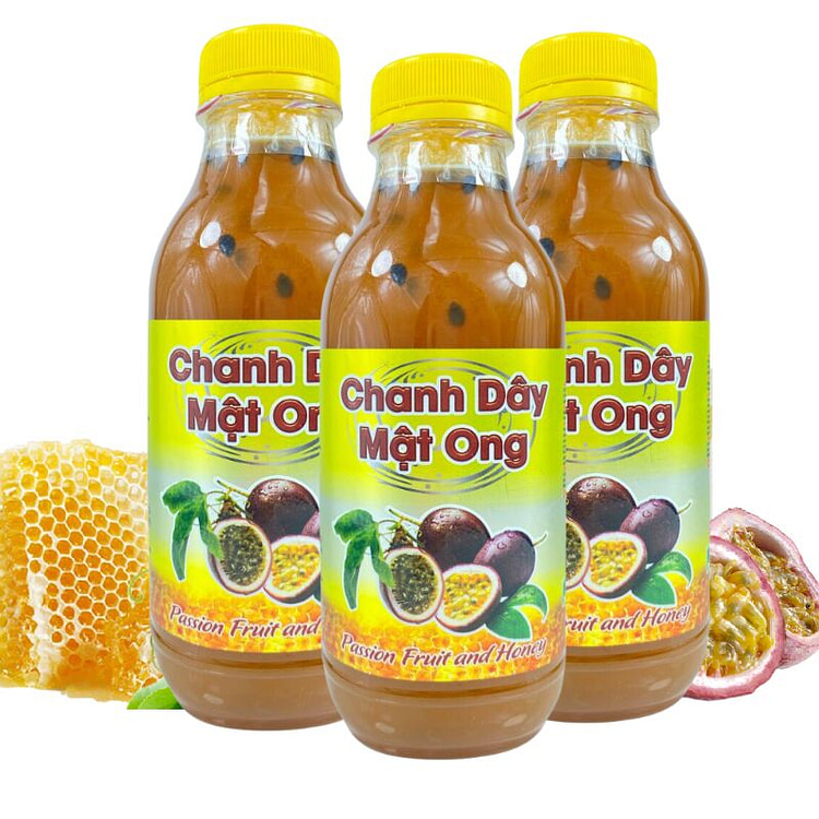 Tan Loc Passion Fruit Honey Drink Paste 3Ct