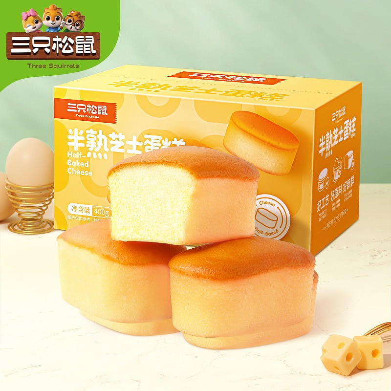 Half-baked cheesecake 400g cheese original flavor 400 g