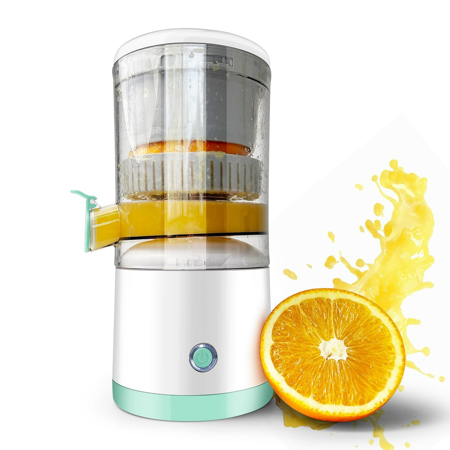 Rechargeable Electric Juicer - 45W Citrus Juicer 1 each