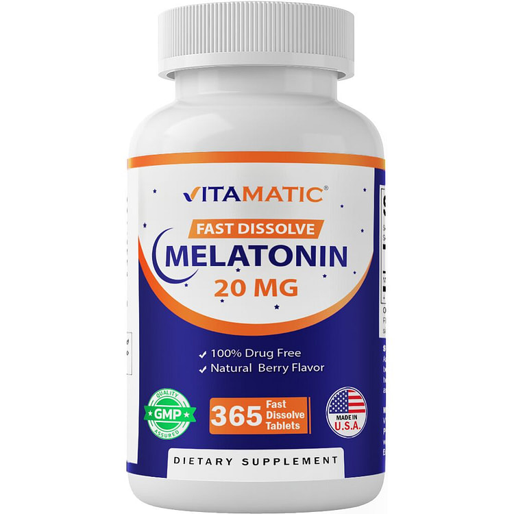 Melatonin 20mg 365 Tablets