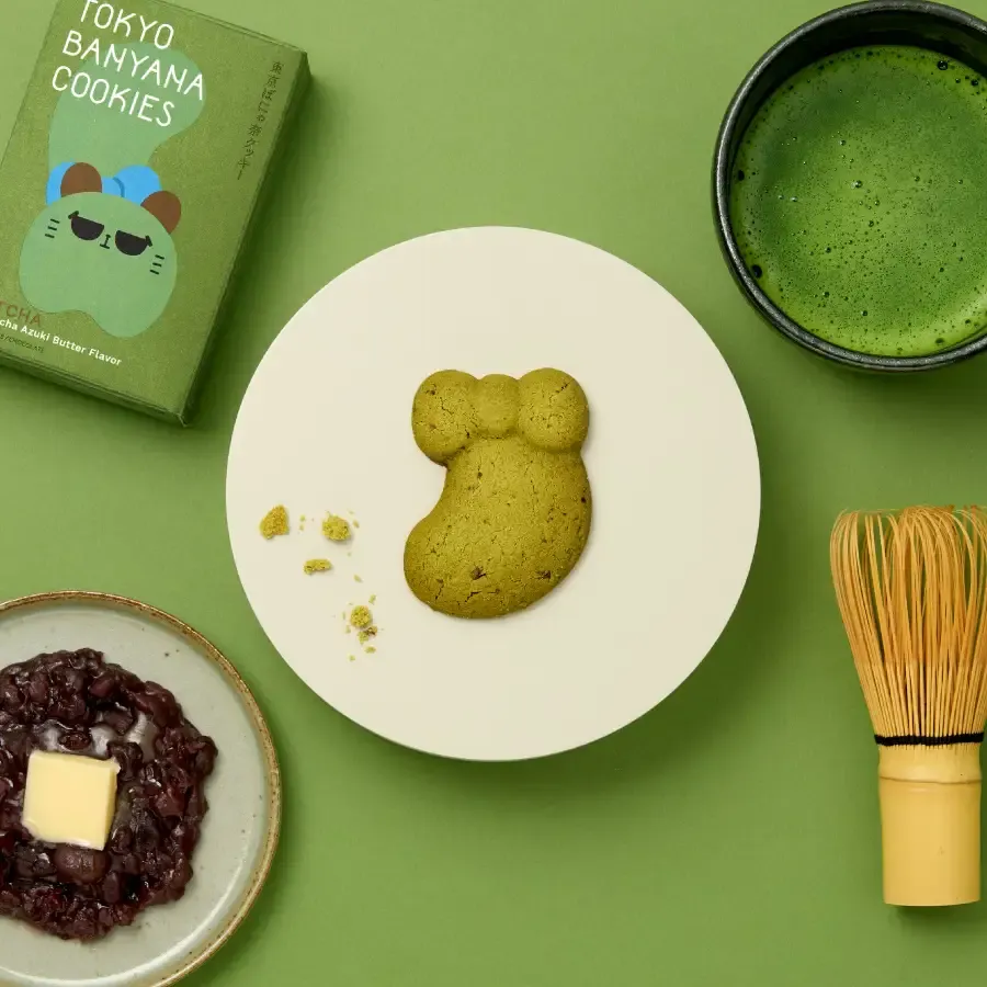 まっちゃ Get TOKYO BANANA Cookies Matcha Redbean Cheese Flavor Delivered