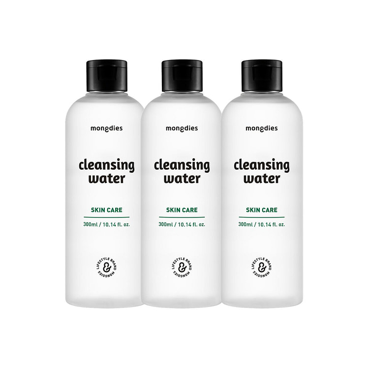 mongdies Baby Cleansing Water - 300ml - 3 Pack 3 count