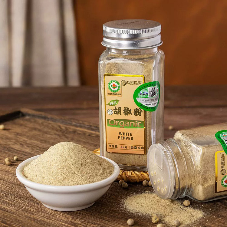 白胡椒粉调味料55g*1瓶