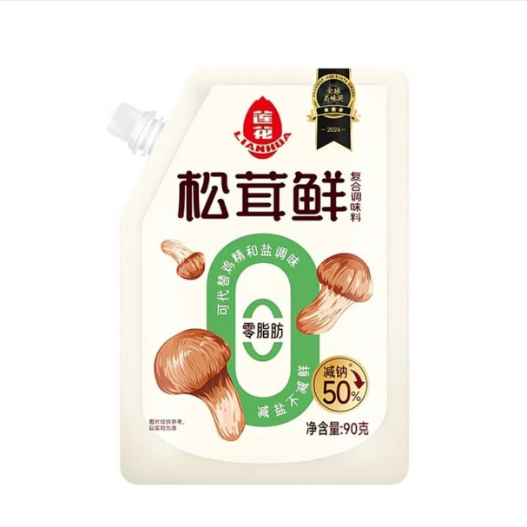 莲花松茸鲜调味料 可代替鸡精味精90g*1包 90 克