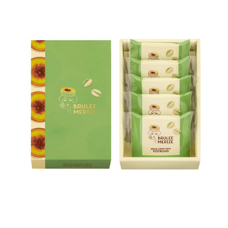 BruleeMerize期间限定开心果法式焦糖挞 1 盒
