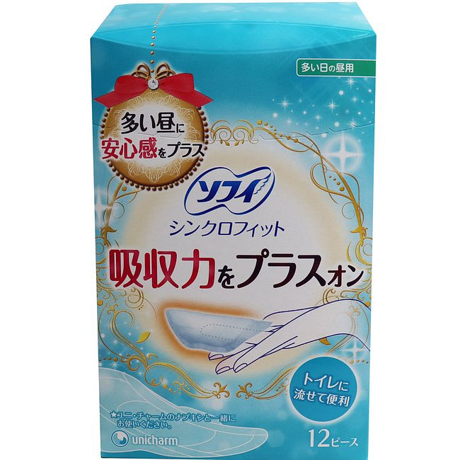 卫生巾 12片 防漏超吸收可冲马桶 12 个