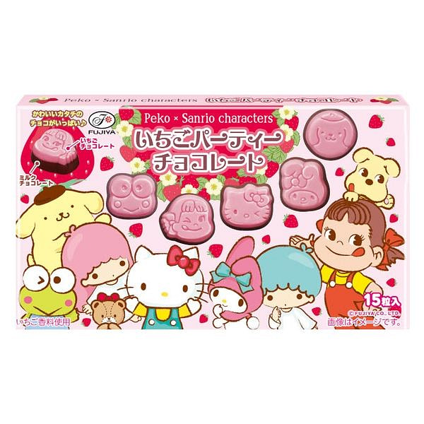 FUJIYA Sanrio Strawberry Chocolate 40g