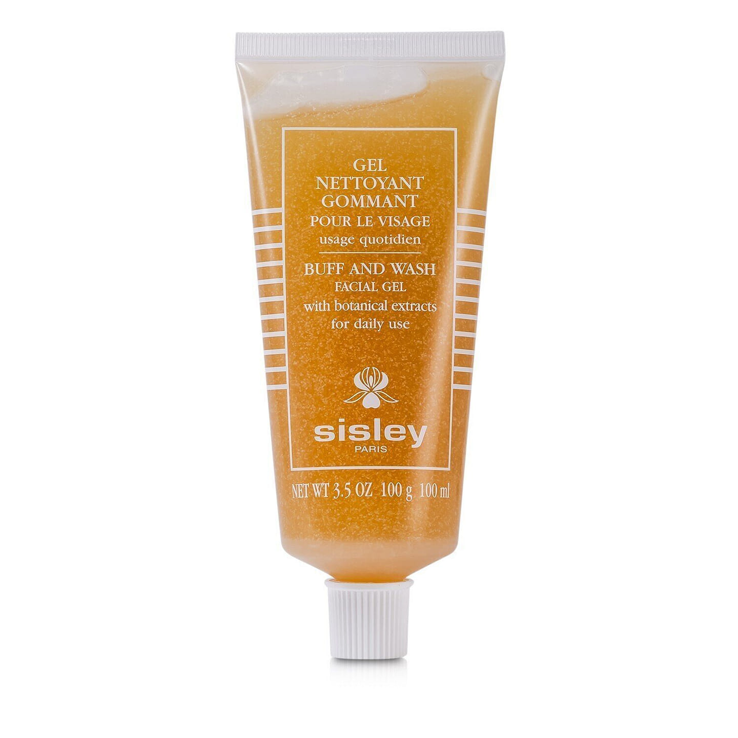 Sisley Botanical Buff & Wash Facial Gel (Tube) 100ml/3.3oz 100 ml