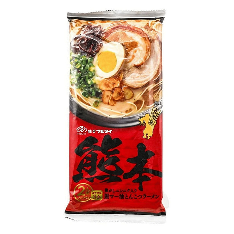 MARUTAI Kumamoto Black Garlic Tonkotsu Ramen 186 g 1 each