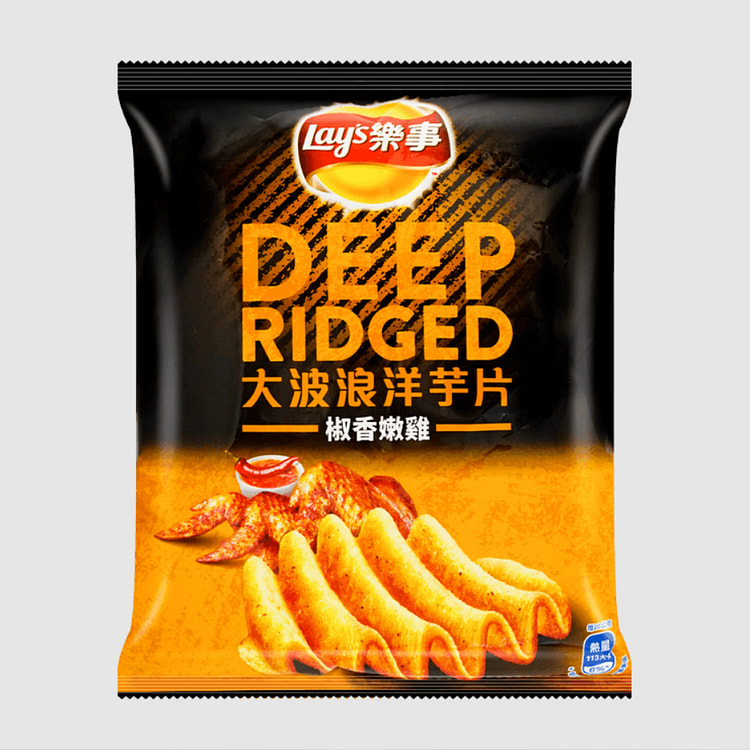 Pepper Chicken Deep Ridged Potato Chips 1.07oz
