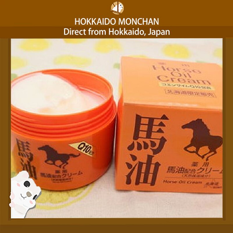 北海道昭和新山熊牧场的马油乳霜 90g